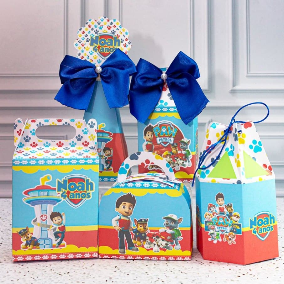 Lembrancinhas Patrulha Canina - Pegue e Monte